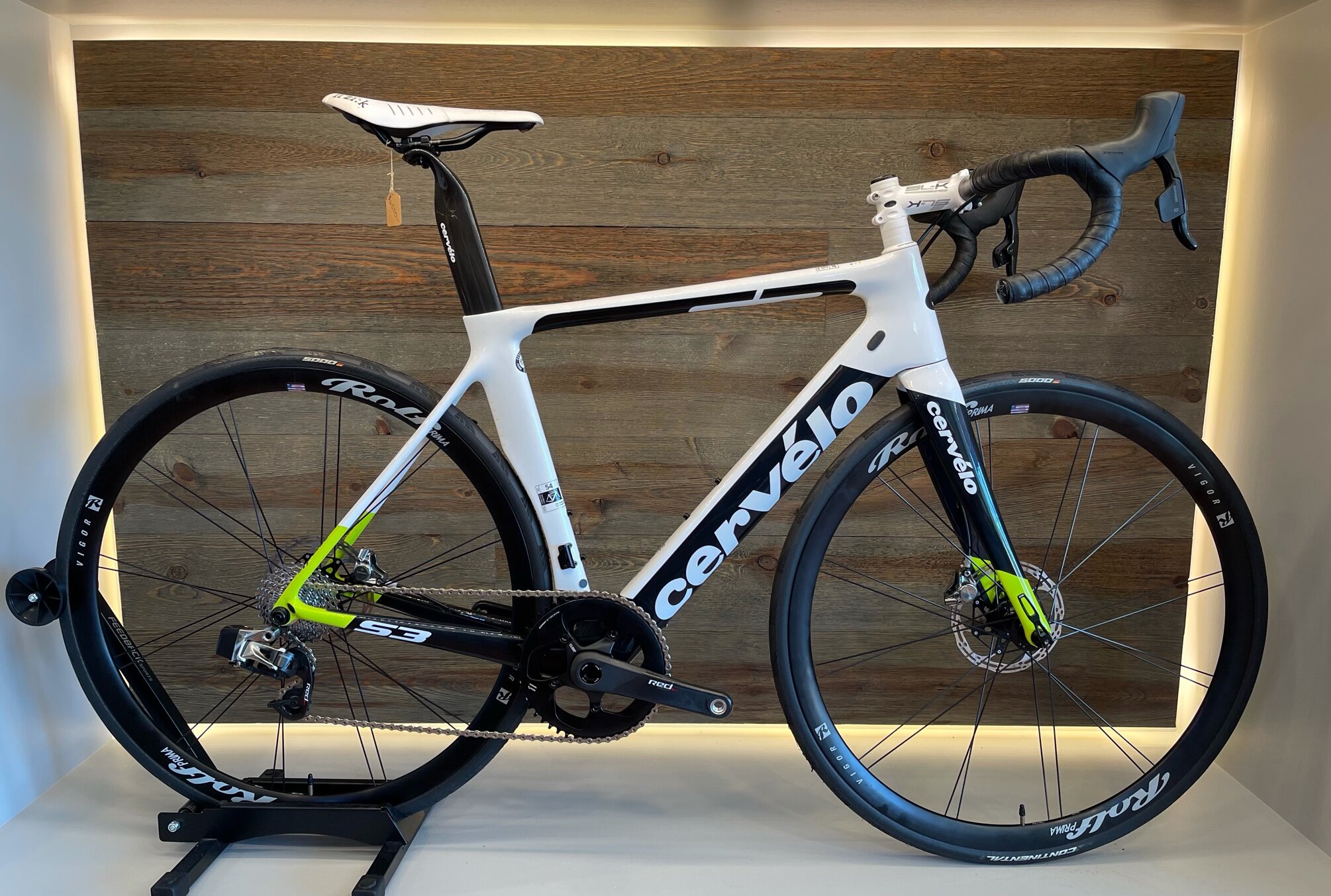 54cm Cervelo S3 Disc Custom Bike Fitting BioWheels